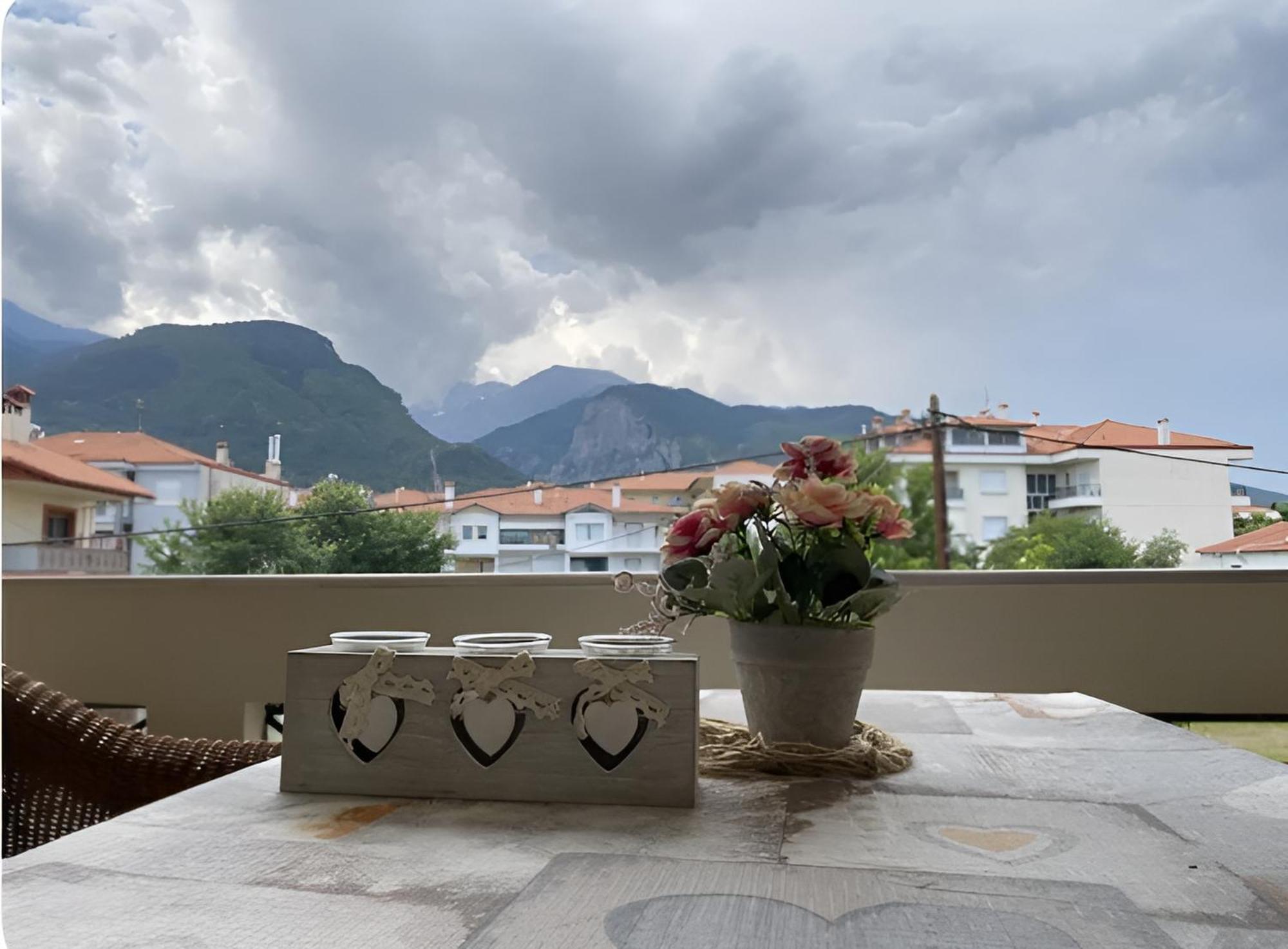 Apartmán Στη Γοητεία Του Ολύμπου Litochoro Exteriér fotografie